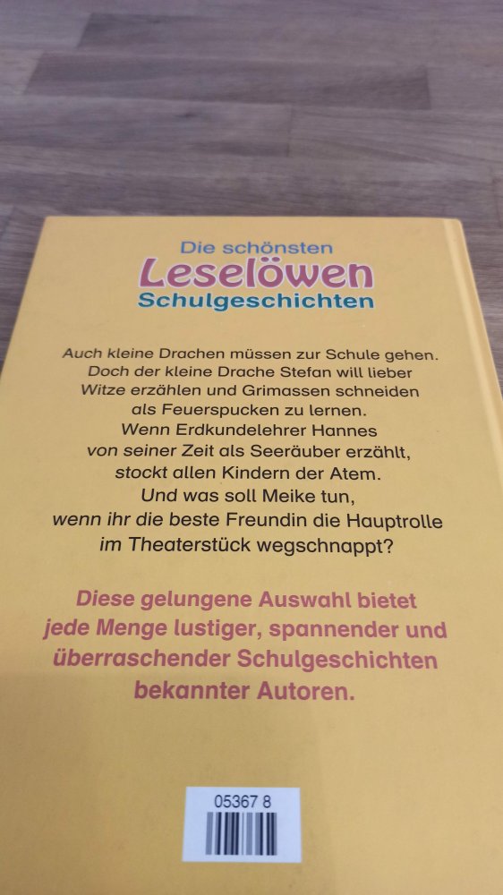 Leselöwen Schulgeschichten, ab 7/8 Jahre