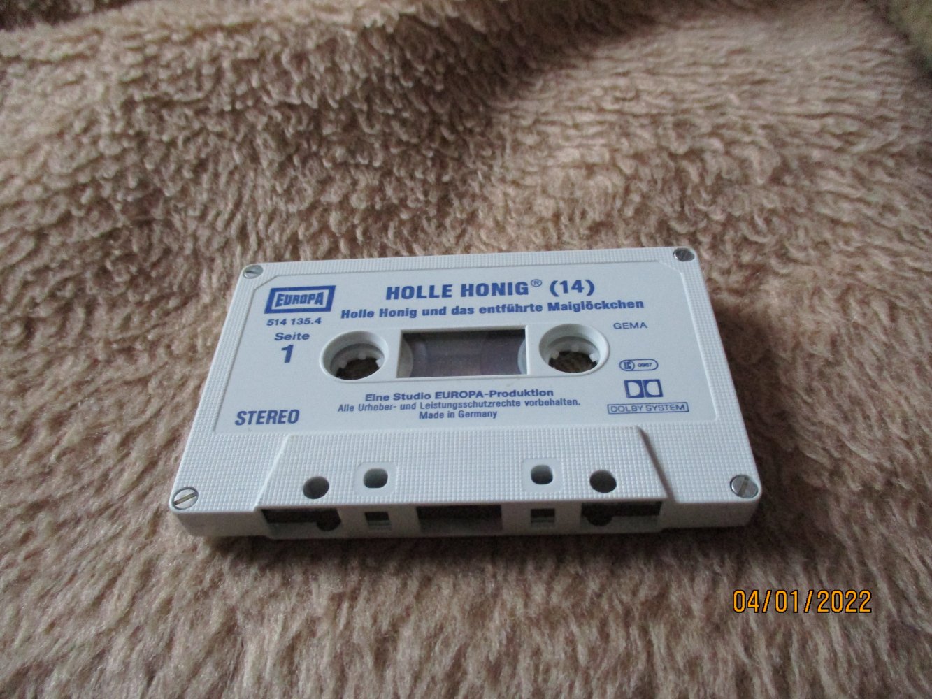 MC Hörspiel Kassette Holle Honig 