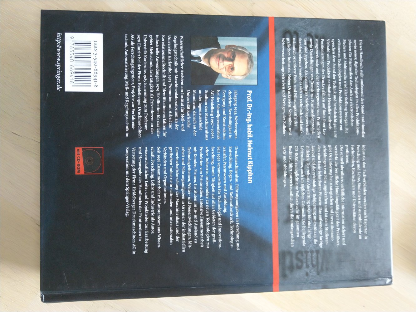  Das Handbuch der Printmedien von Helmut Kipphan. 