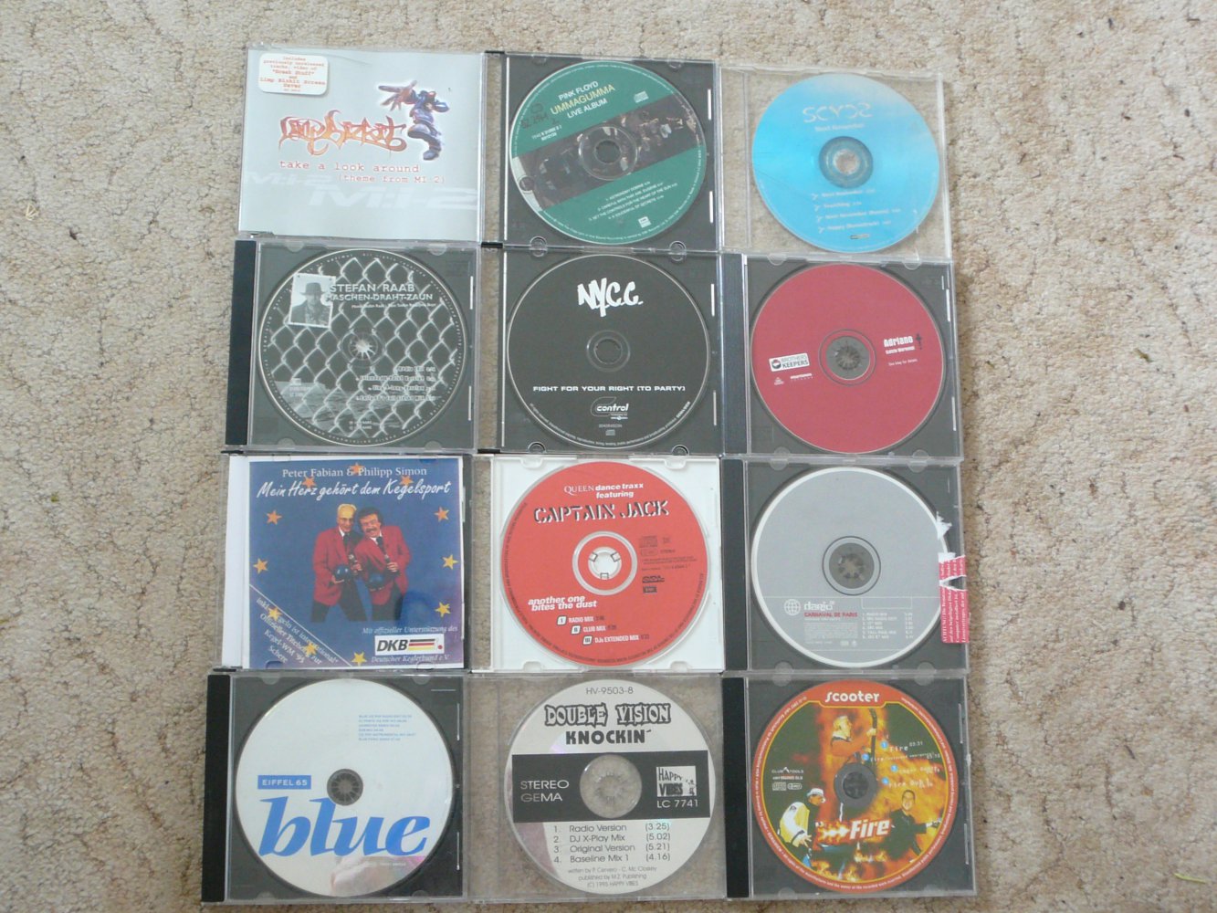 Gabber, Hardcore, House, Love Parade, Rave, Schranz, Techno Trance, Underground, CD's 90er
