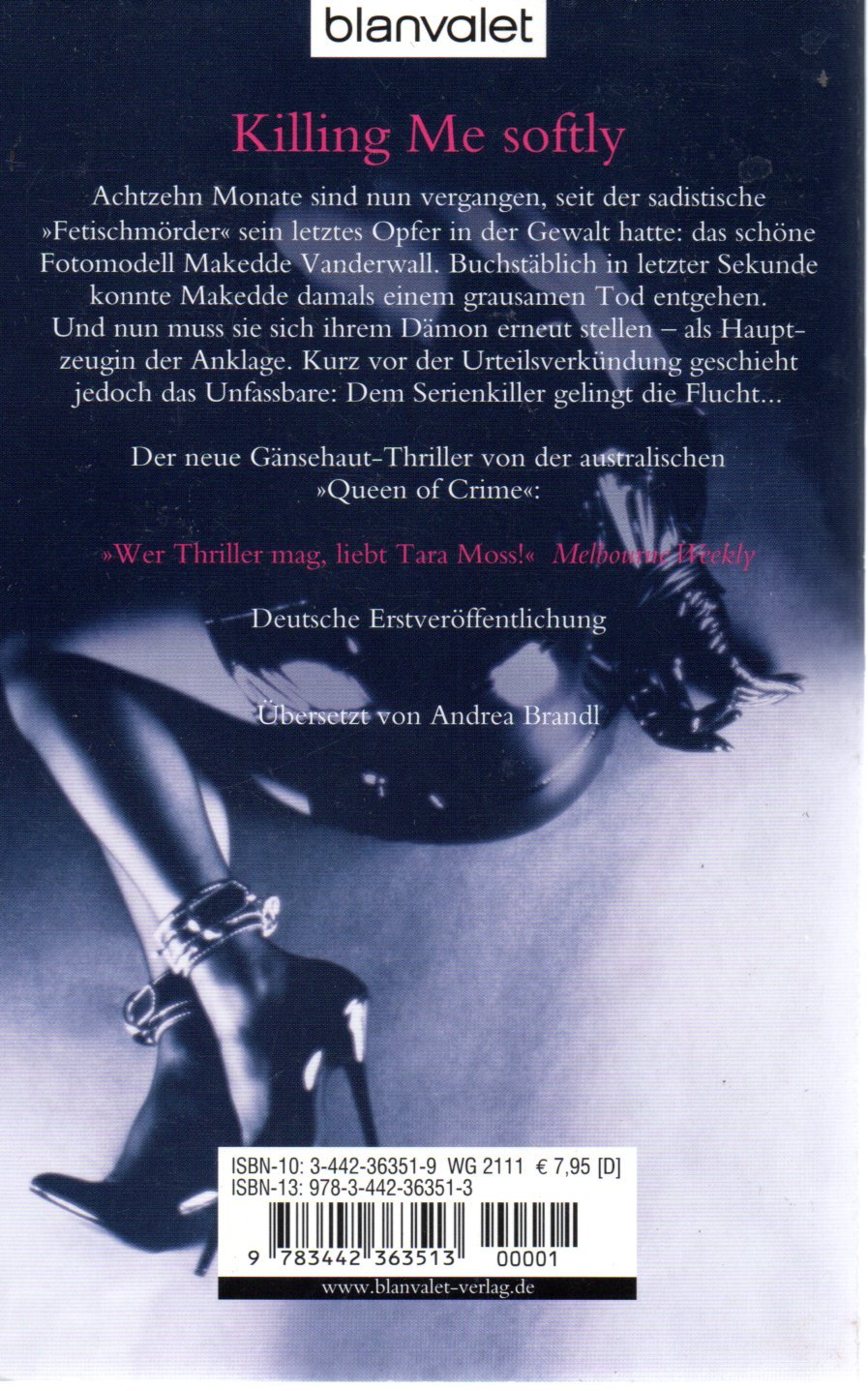 Killing Me Softly, Thriller