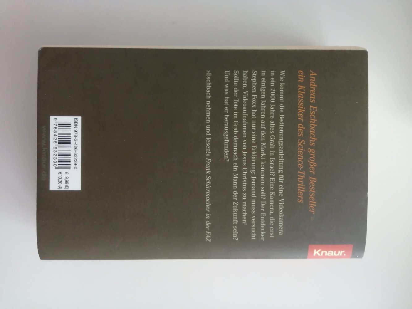 Andreas Eschbach: Das Jesus Video