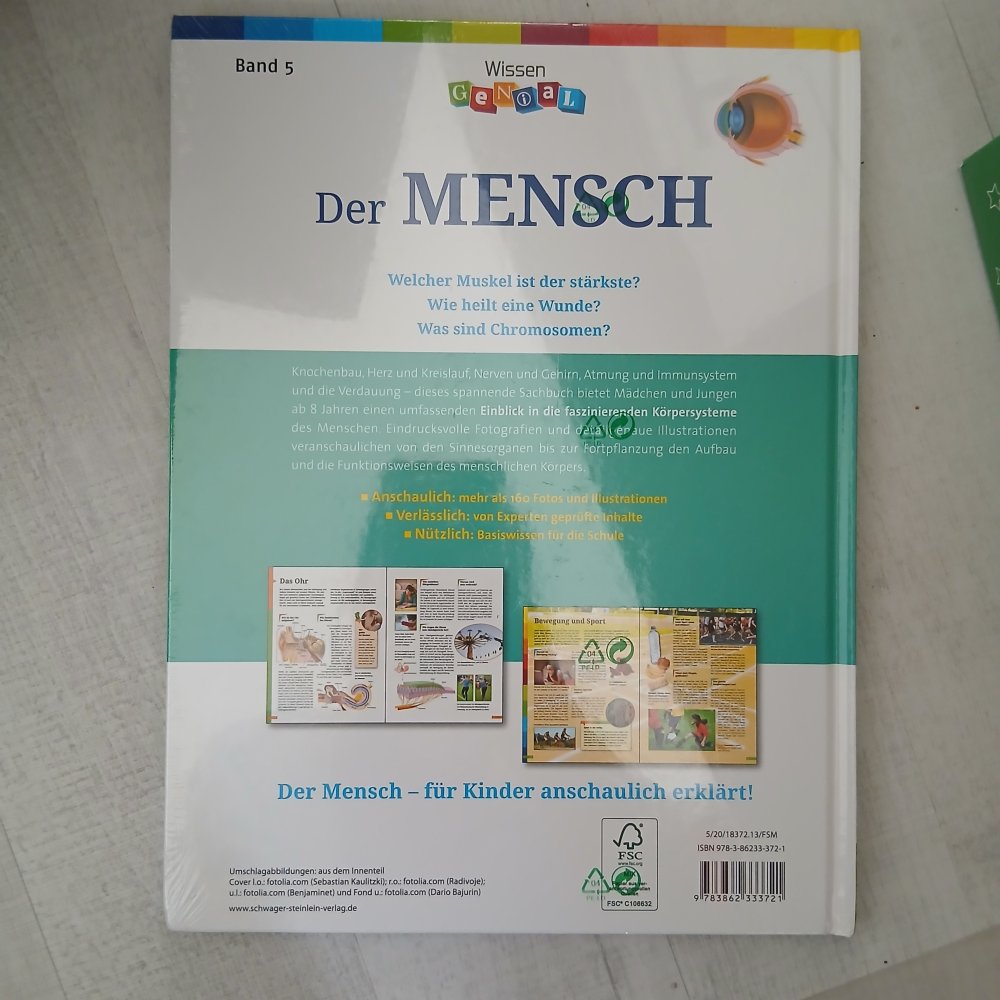 Wissensbuch, Sachbuch: Der Mensch NEU