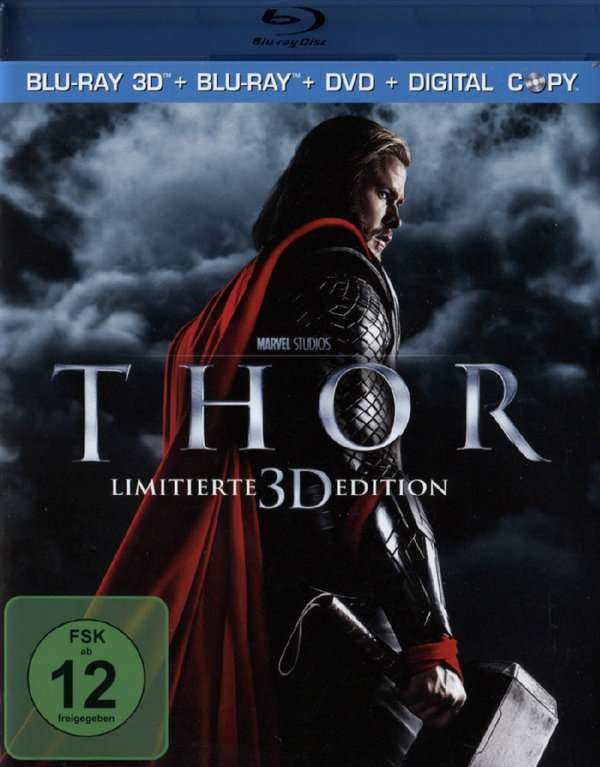 THOR bluray Limited 3D Edition (im Pappschuber)+++THOR the dark kingdom bluray OVP NEU!