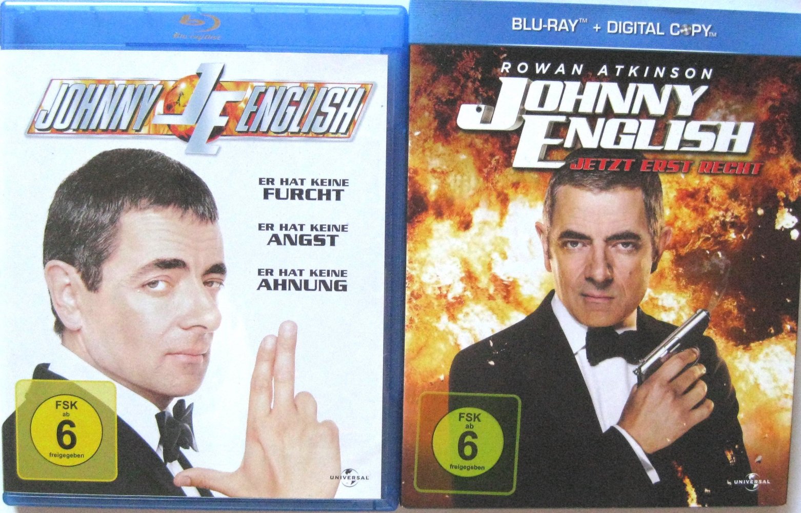 2 Johnny English BLURAYS