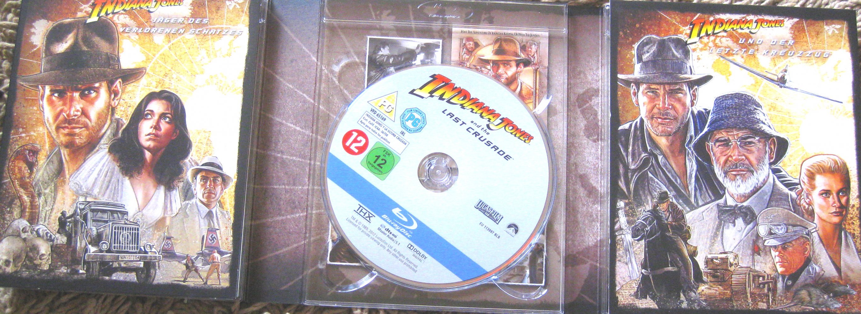 INDIANA JONES Bluray-Box*the complete adventures*  RARITÄT!!