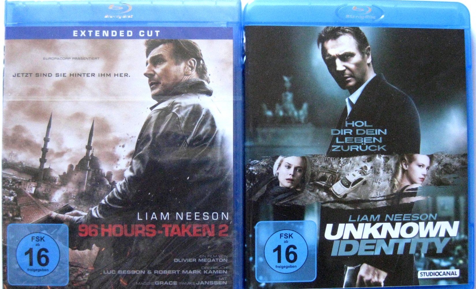 BLURAYS  2 x LIAM NEESON  ACTION