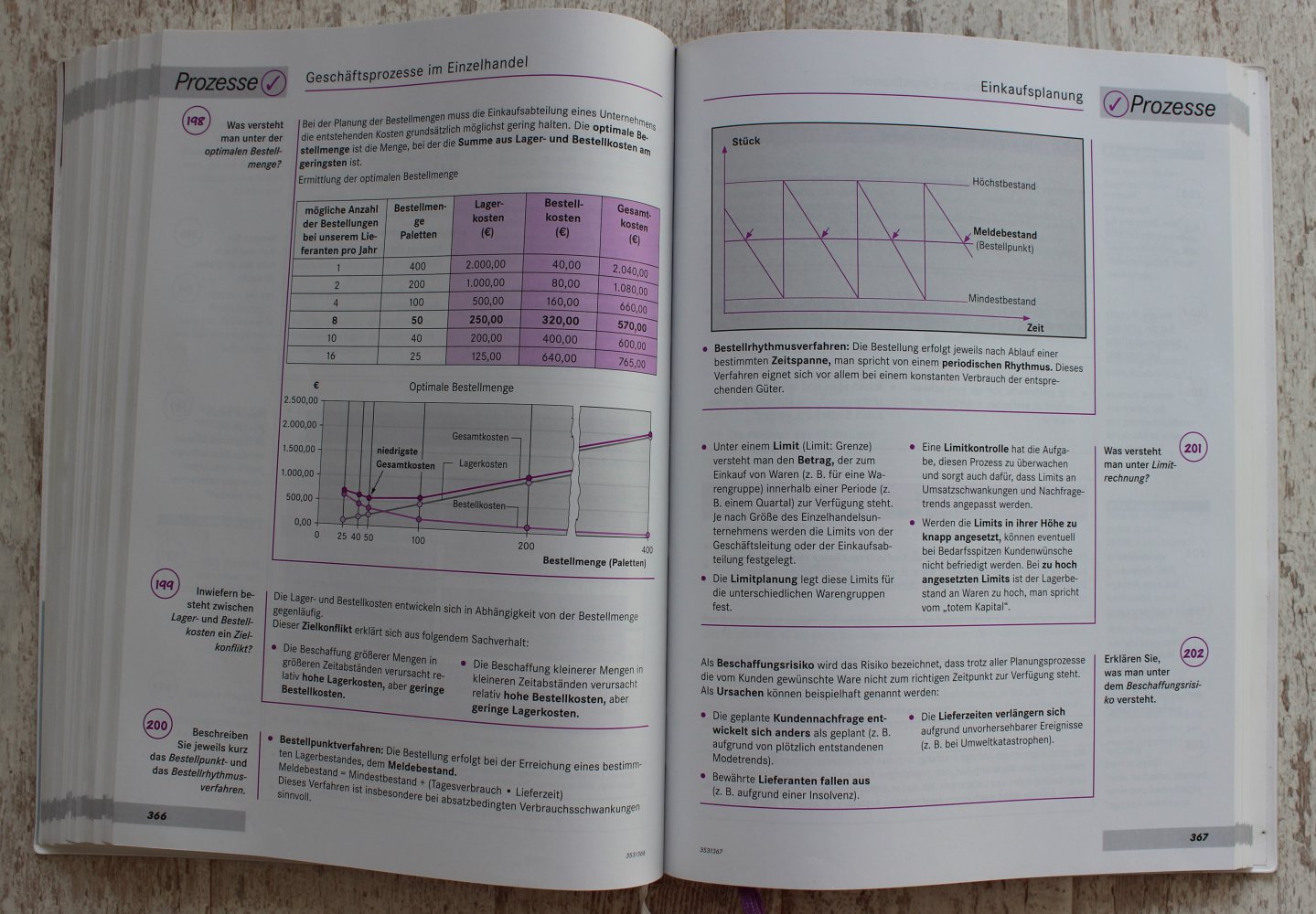 Prüfungsbuch Kaufleute im Einzelhandel Teil 1 und 2 inkl. CD