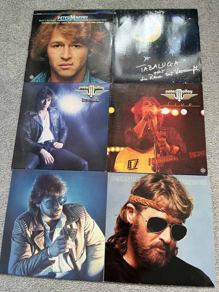 PETER MAFFIA LPs