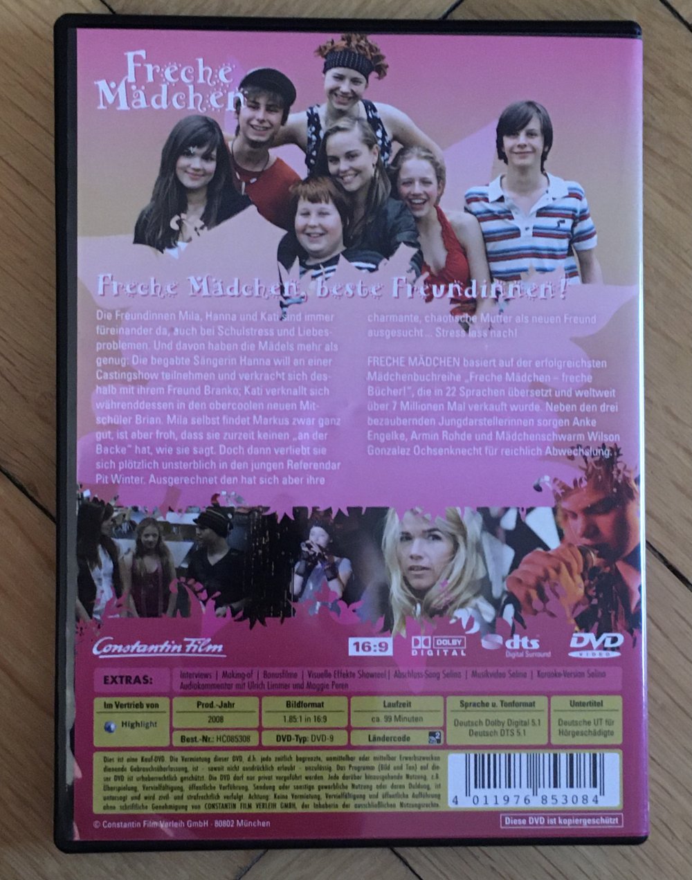 DVD Freche Mädchen Constantin Film FSK 6 Liebe Romantik Teenies Girls