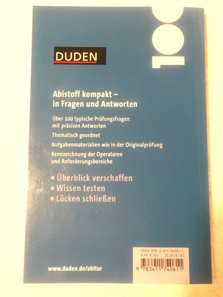 Mathematik Abitur Lernhilfe Prüfungssvorbereitung Übungen Aufgaben Duden 