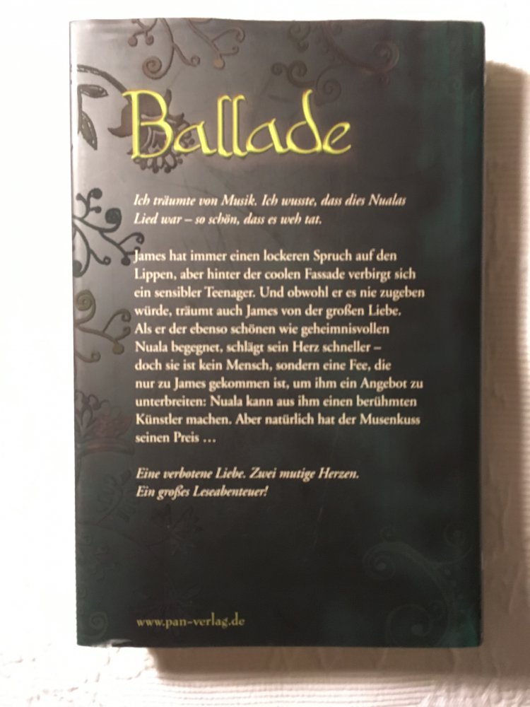 Ballade - Tanz der Feen von Maggie Stiefvater Roman Fantasy Liebesgeschichte Romantik, ab 12 Jahre, ISBN 978-3-426-28311-0