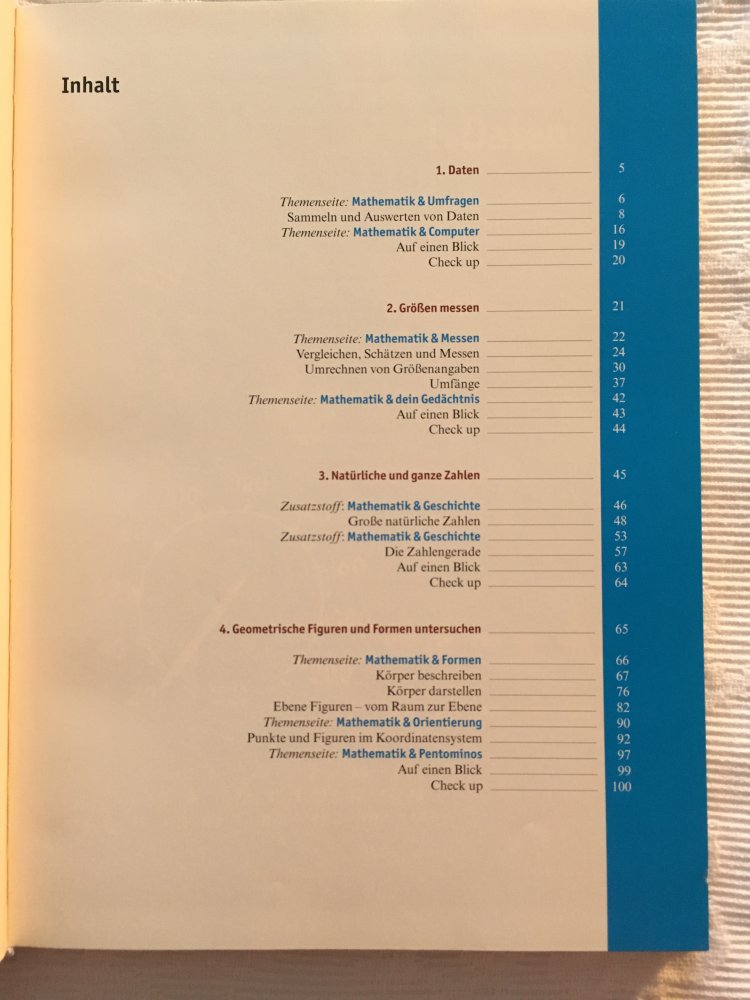 Mathematik Schul Buch 5. Klasse Gymnasium Fokus Cornelsen ISBN 3-464-54005-7