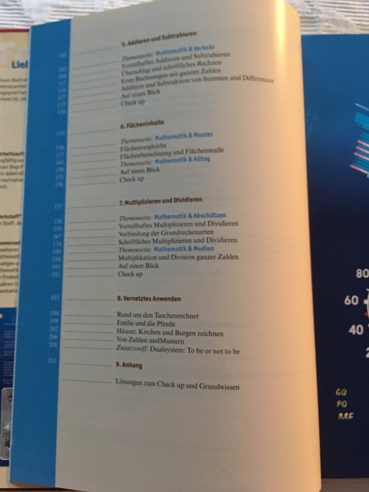 Mathematik Schul Buch 5. Klasse Gymnasium Fokus Cornelsen ISBN 3-464-54005-7