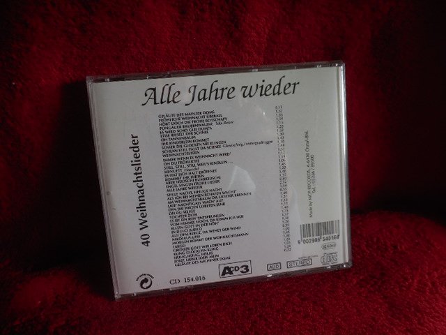 Alle Jahre wieder  Die 40 schönsten Weihnachtslieder