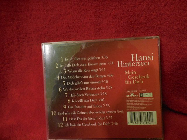 Mein Geschenk für dich  Hansi Hinterseer