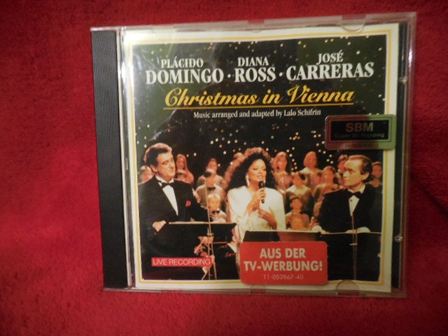 P.Domingo,J.Carreras,D.Ross in Wien 1992