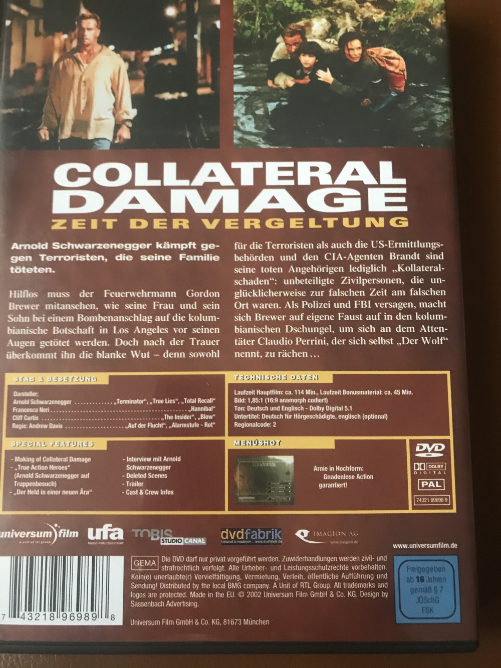 DVD collateral damage