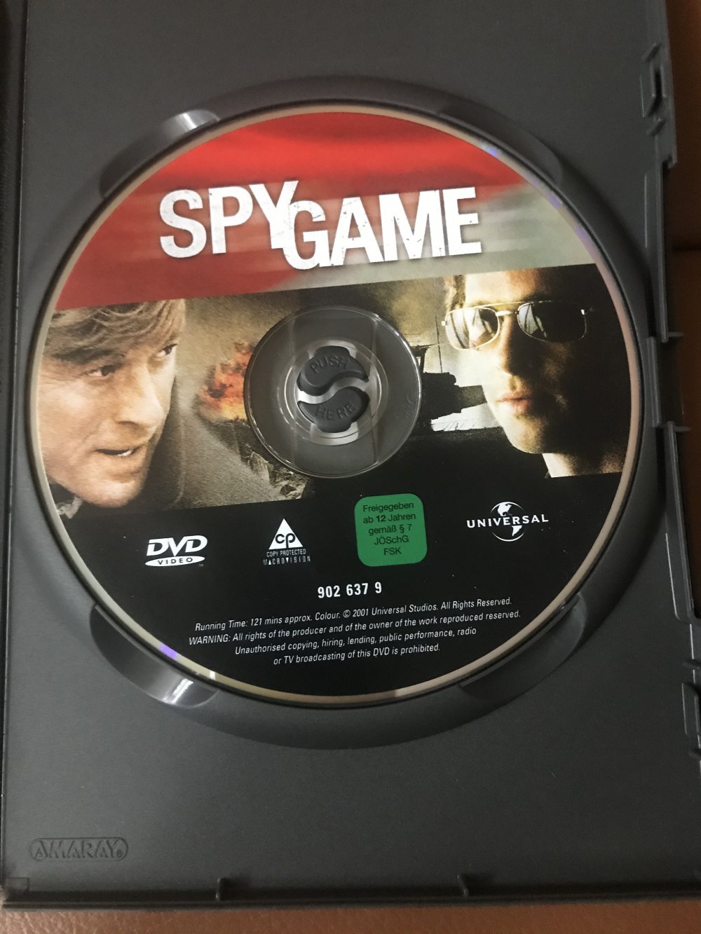DVD Spy Game
