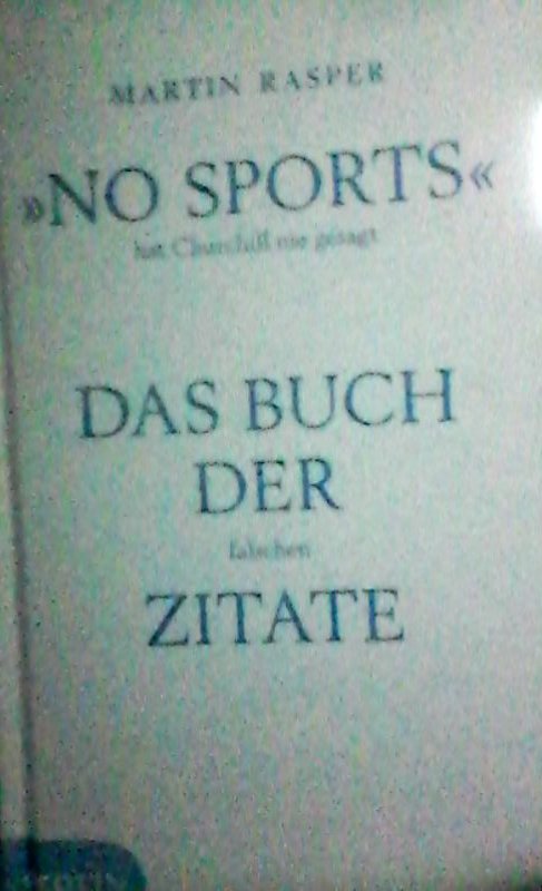 Buch über falsche Zitate