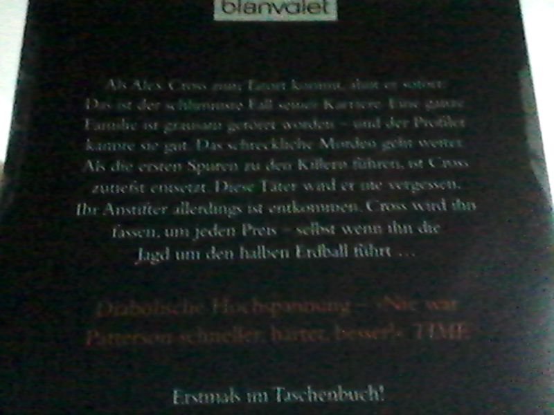 Alex Cross (Fire) Thriller/Roman-Buch