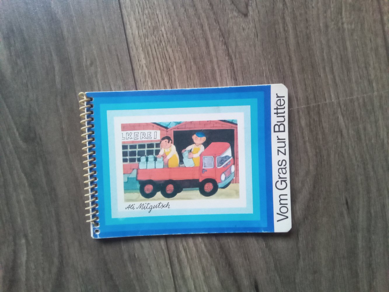 Vom Gras zur Butter Ali Mitgutsch Ringbindung Sachbuch