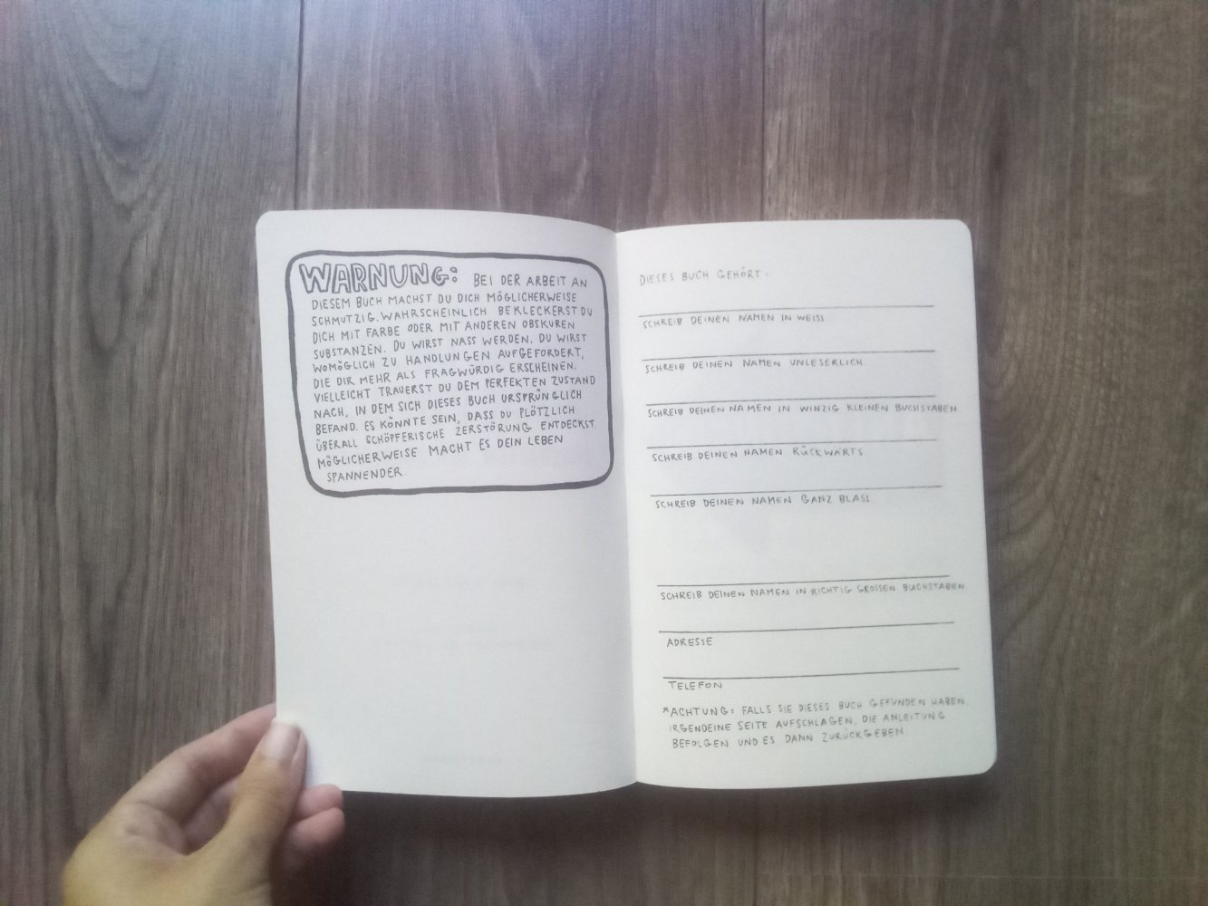 Mach dieses Buch fertig Meri Smith Mitmachbuch neu und unbenutzt