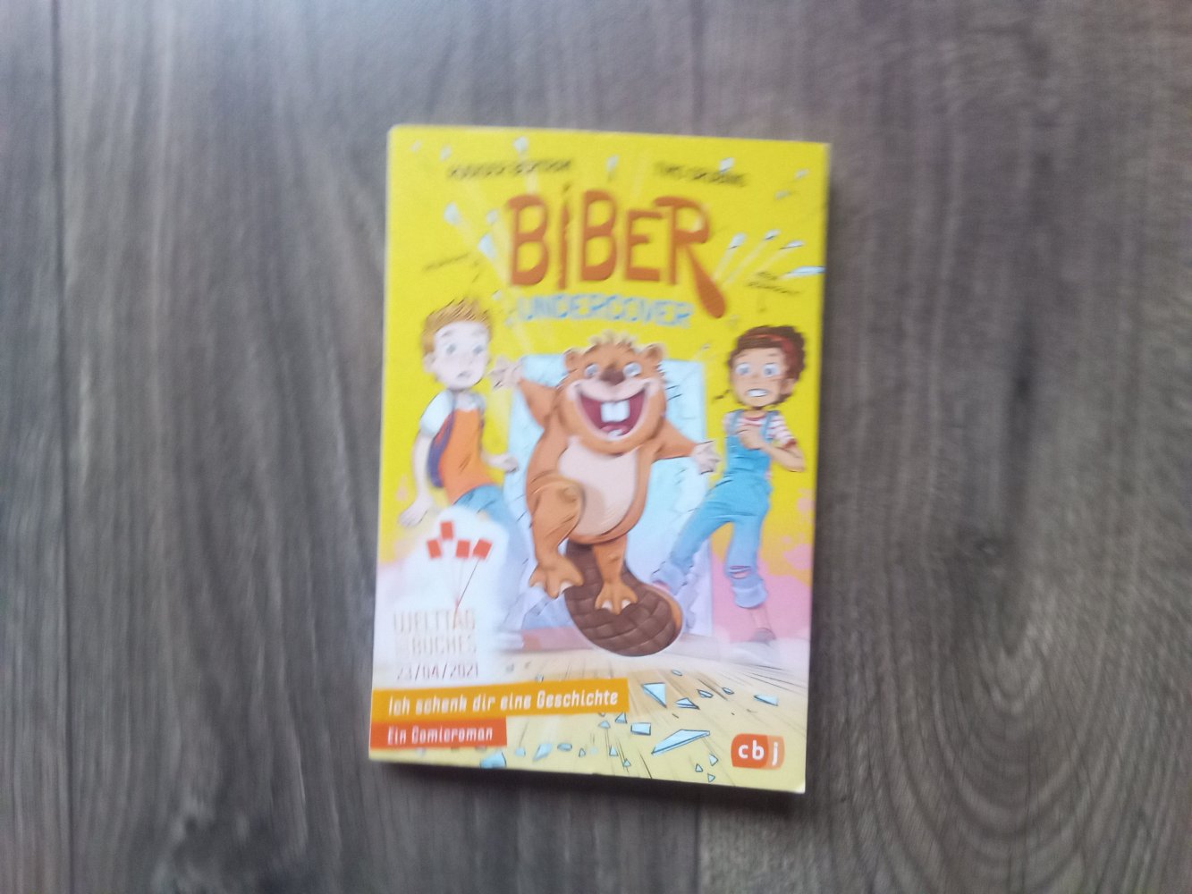 Biber undercover Buch Rüdiger Bertram Comic Roman Ich schenk dir eine Geschichte 2021