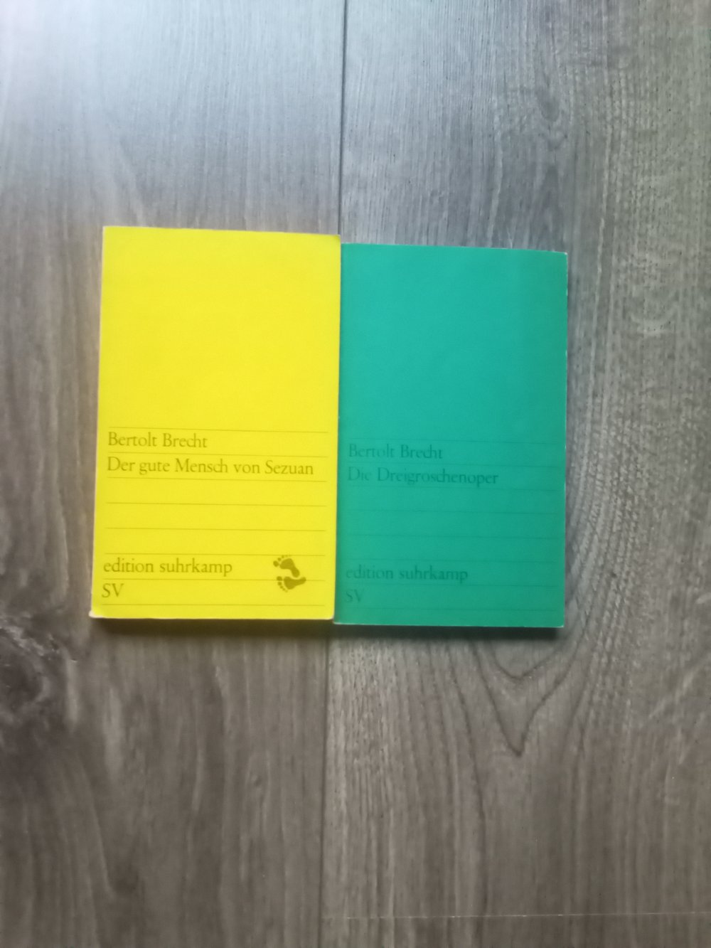 2x Reclam Heft Bertolt Brecht gute Mensch Sezuan Dreigroschenoper