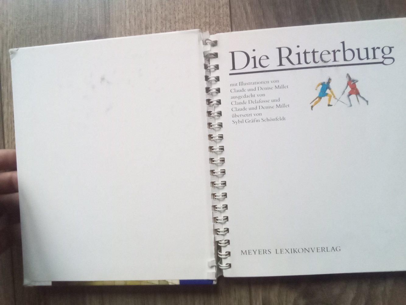 Die Ritterburg Meyers kleine Kinderbibliothek ab 4 Sachbuch Spiralbindung
