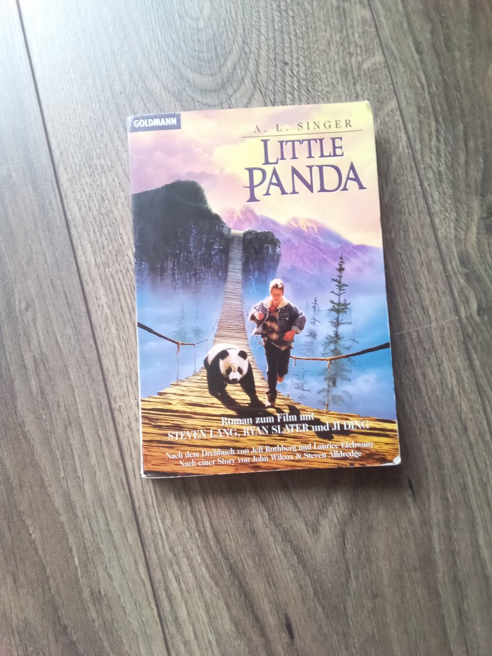 Little Panda A.L. Singer Roman zum Film Buch Goldmann