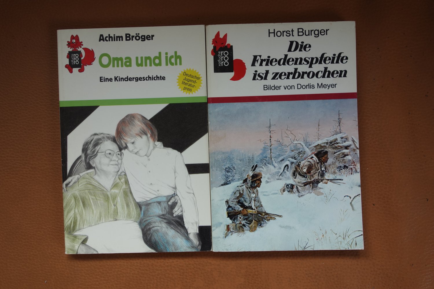 Oma und Ich Achim Bröger die Friedenspfeife ist zerbrochen Horst Burger 