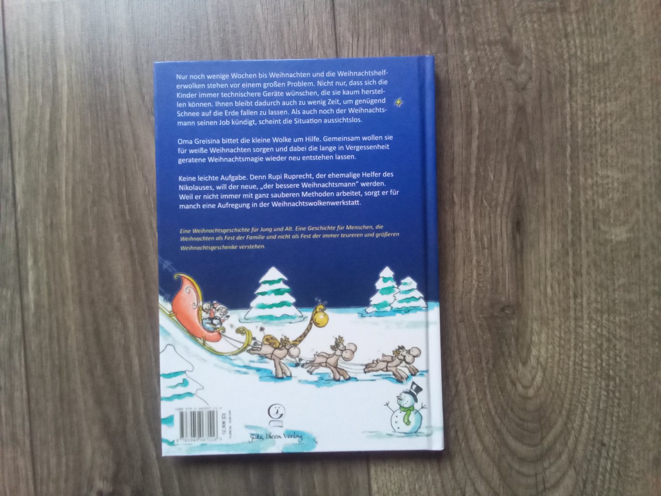 die kleine Wolke rettet die Weihnachtsmagie Petra Lahnstein Buch