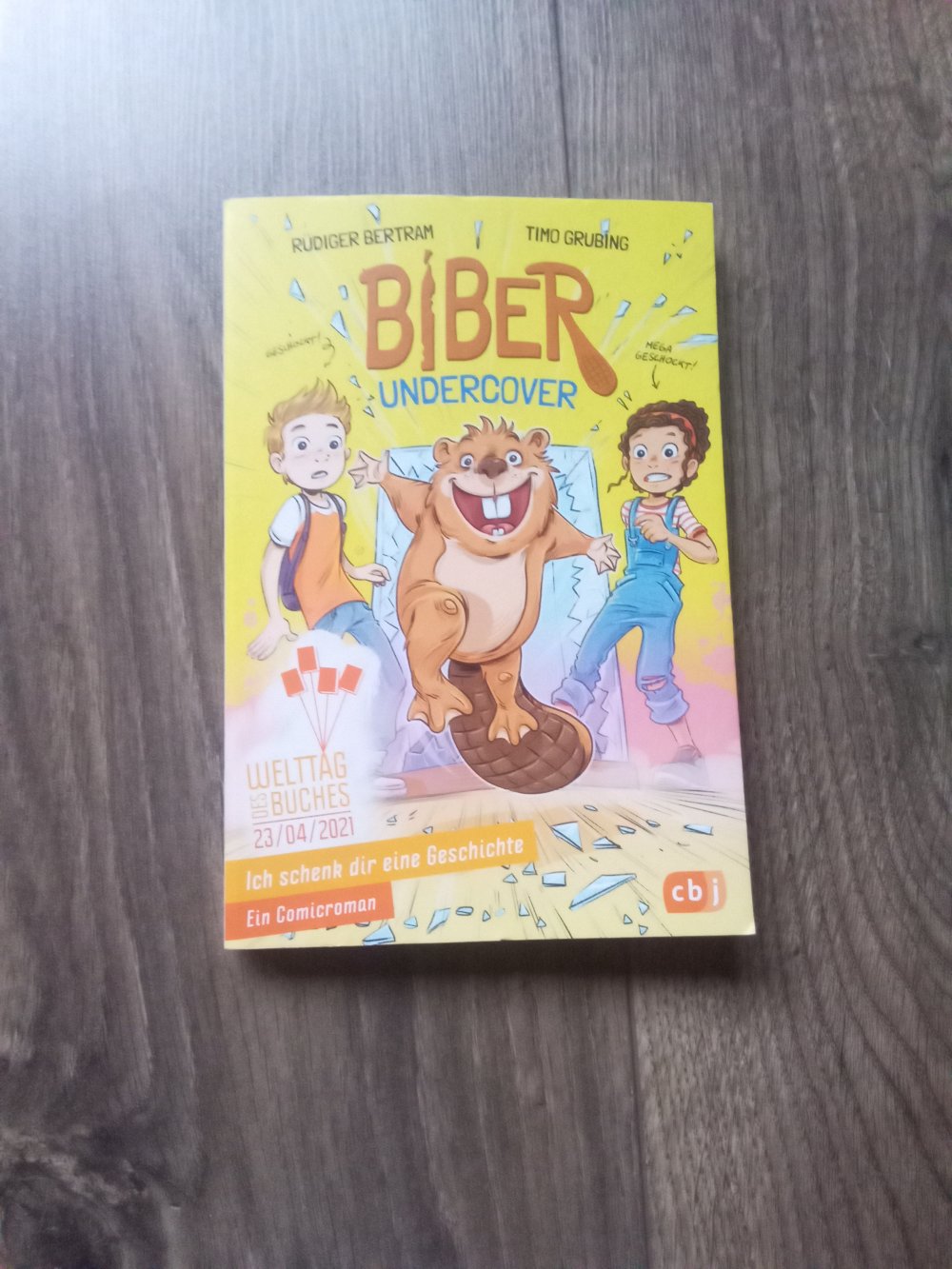 Biber undercover Buch Rüdiger Bertram Comic Roman Ich schenk dir eine Geschichte 2021