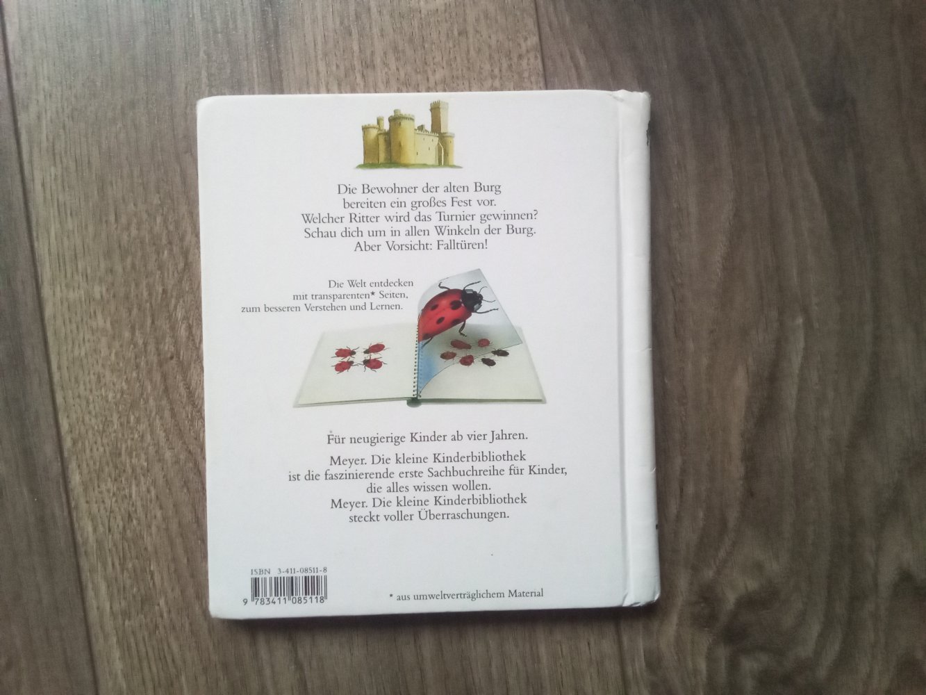 Die Ritterburg Meyers kleine Kinderbibliothek ab 4 Sachbuch Spiralbindung