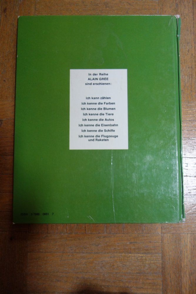 Ich kenne die Farben Alain Gree Bilderbuch 