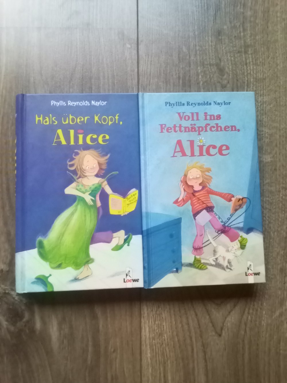 Hals über Kopf, Alice Band 11 Voll ins Fettnäpfchen, Alice Vorgeschichte Phyllis Reynolds Naylor Loewe 