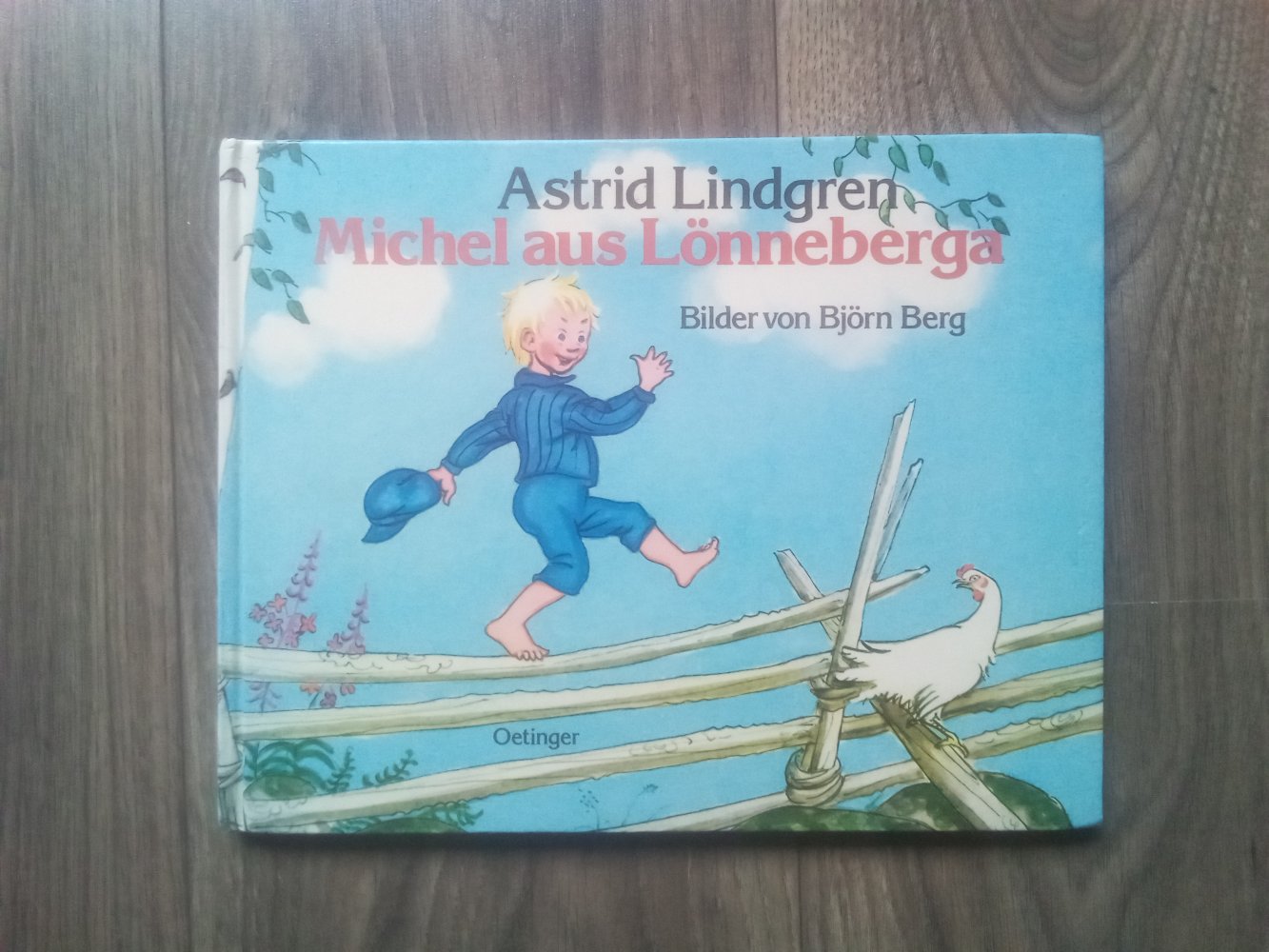 Michel aus Lönneberga Astrid Lindgren Bilderbuch 1973