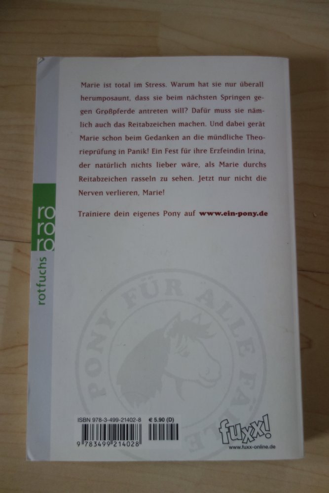 Panik vor dem Reitabzeichen Andrea Wandel rororo Buch Pferde