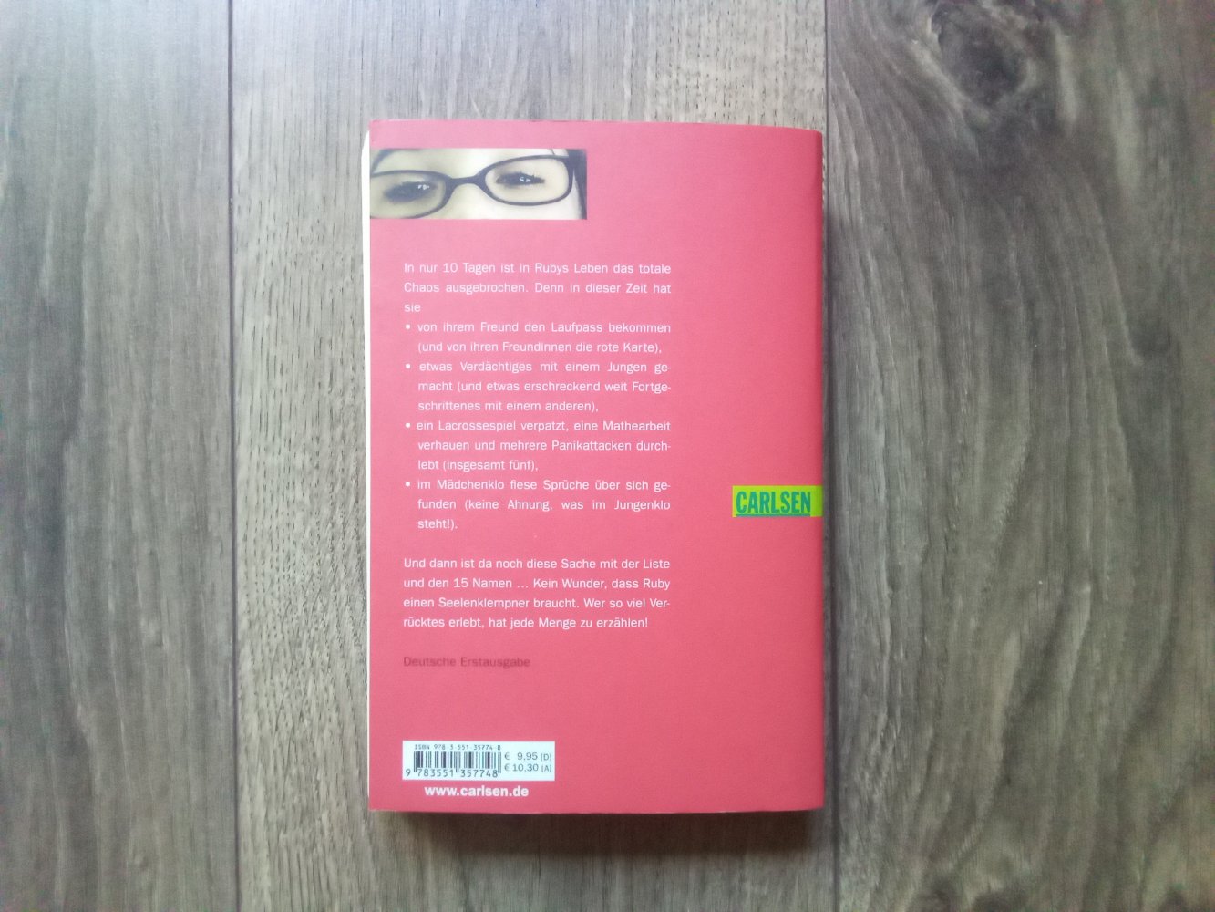 Luzie und Leander verboten tapfer Band 6 Bettina Belitz Loewe 15 Jungs, 4 Frösche + 1 Kuss E. Lockhart Carlsen 