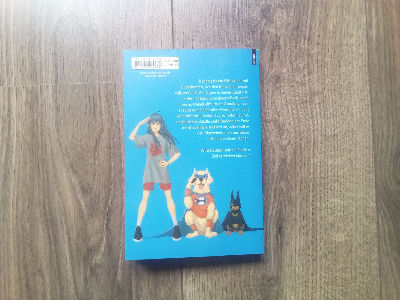 Baddog und goodboy Manga Comic olschi Carlsen 