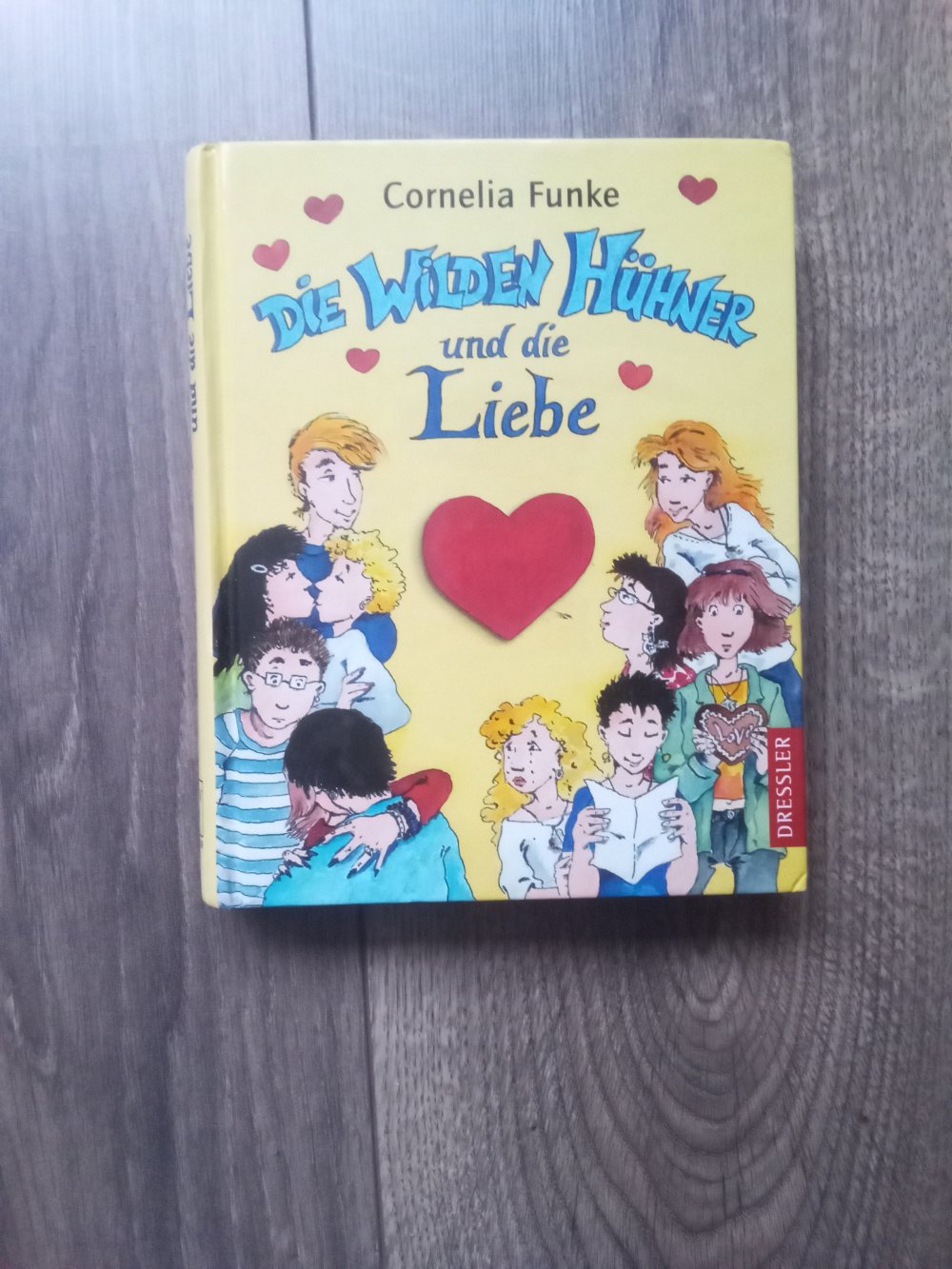 Die wilden Hühner und die Liebe Cornelia Funke Buch Dressler