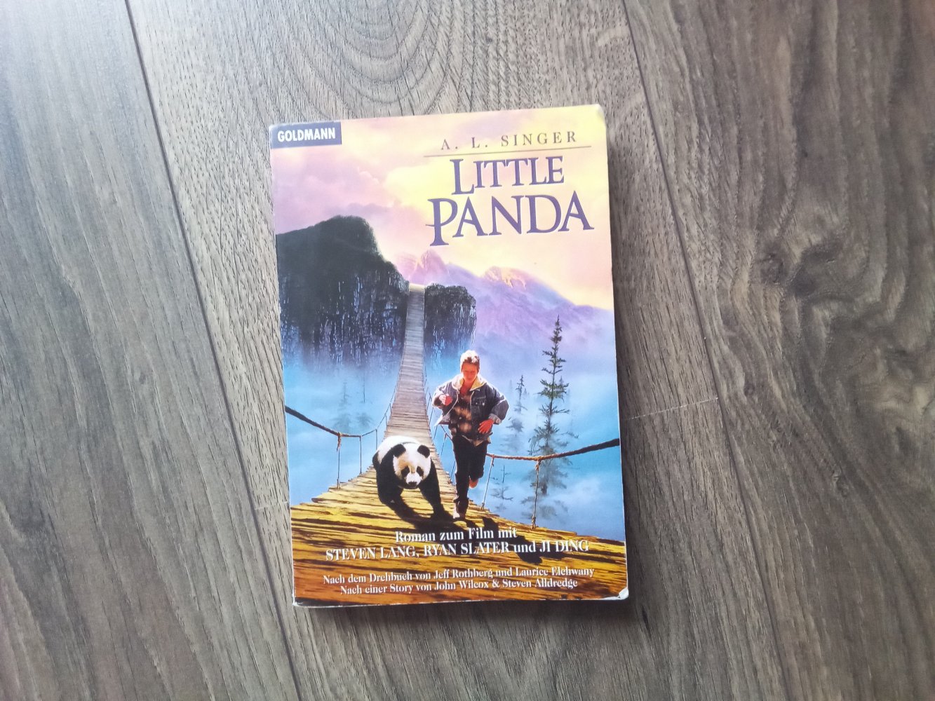 Little Panda A.L. Singer Roman zum Film Buch Goldmann