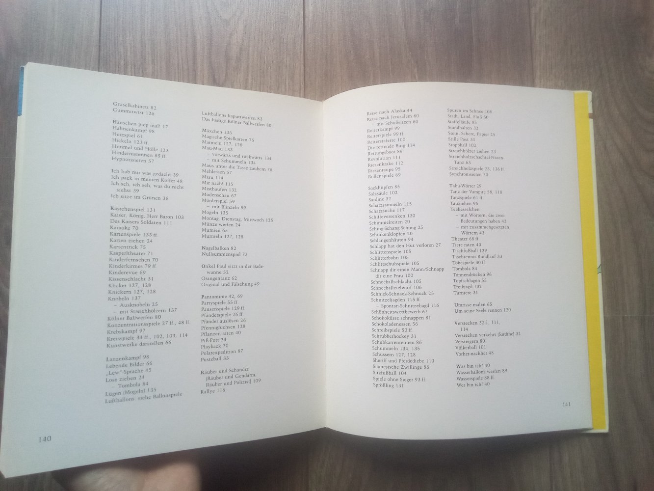 Himmel, Hölle, Blindekuh Kinderspiele für drinnen und draußen