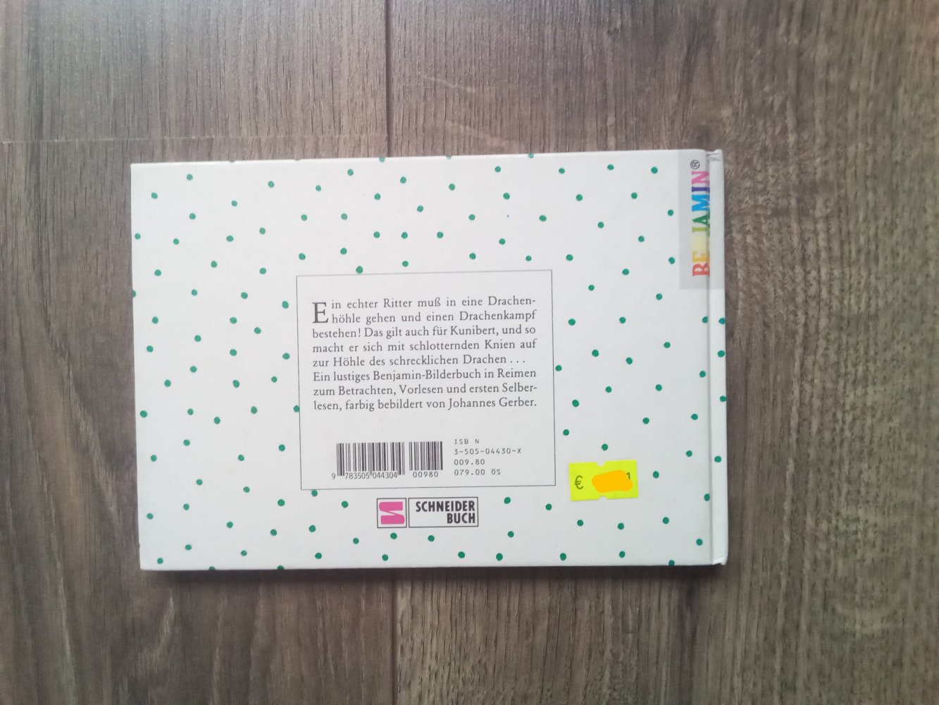 Kunibert und der Drache Franz Stanzl Schneider Buch