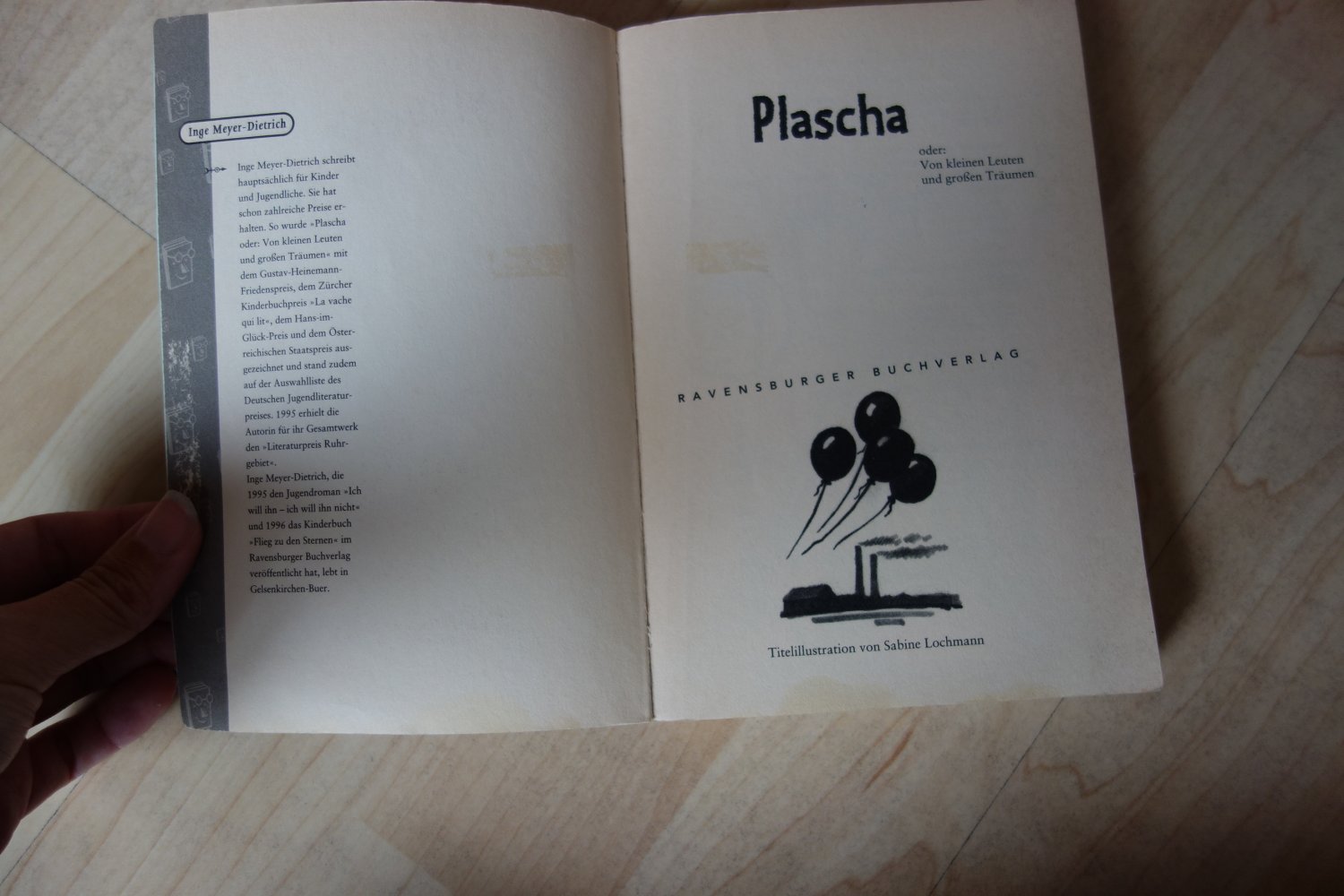 Plascha Inge Meyer-Dietrich Ravensburger Buch Erzählung ab 12