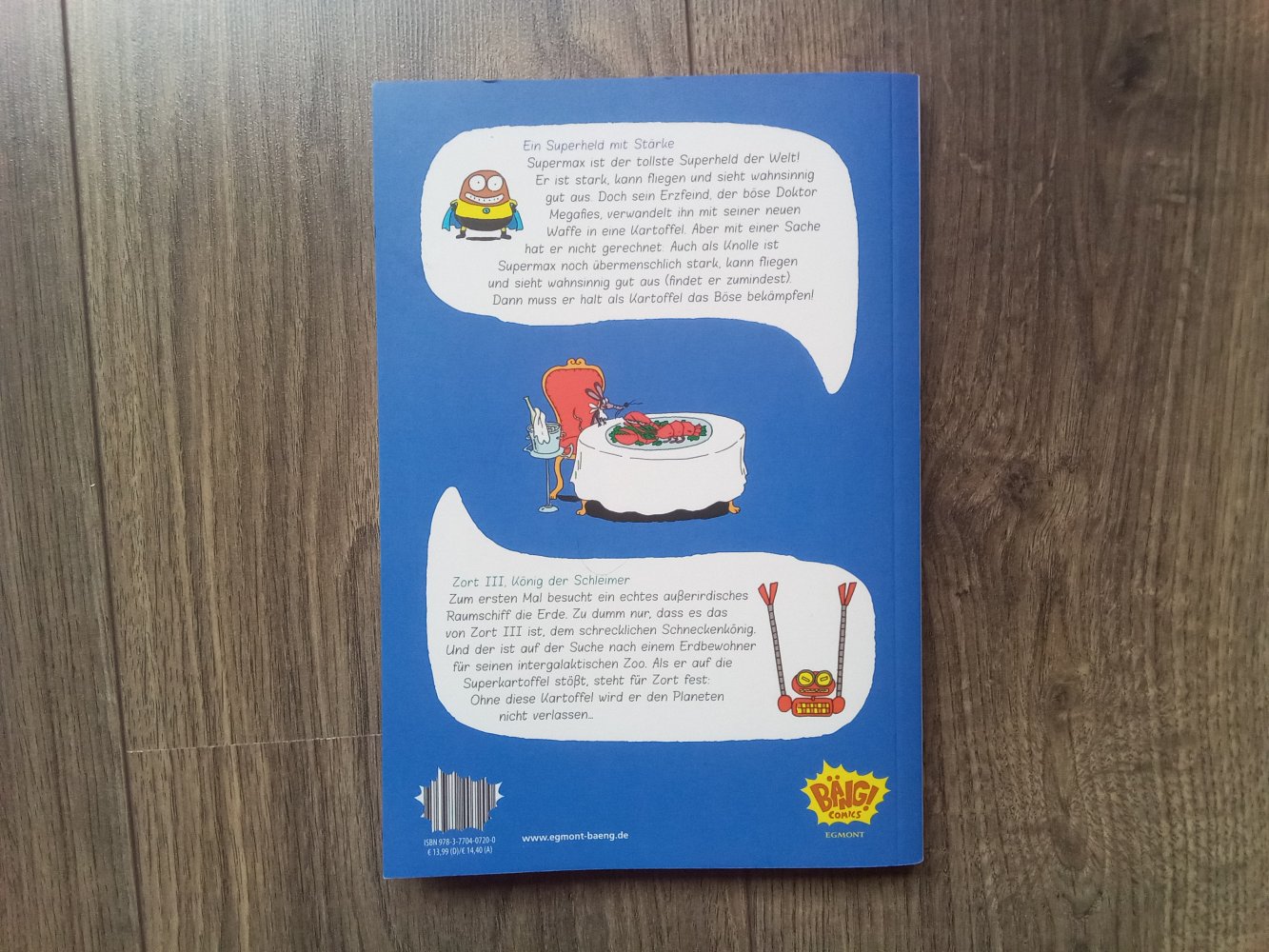 2x die Superkartoffel Band 1+2 ein Superheld mit Stärke das Mini-Zeitportal