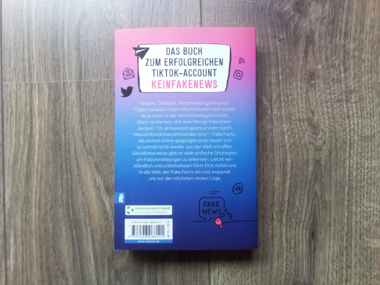 Etrit Asslani What the Fake! Buch Fake News erkennen Ullstein 