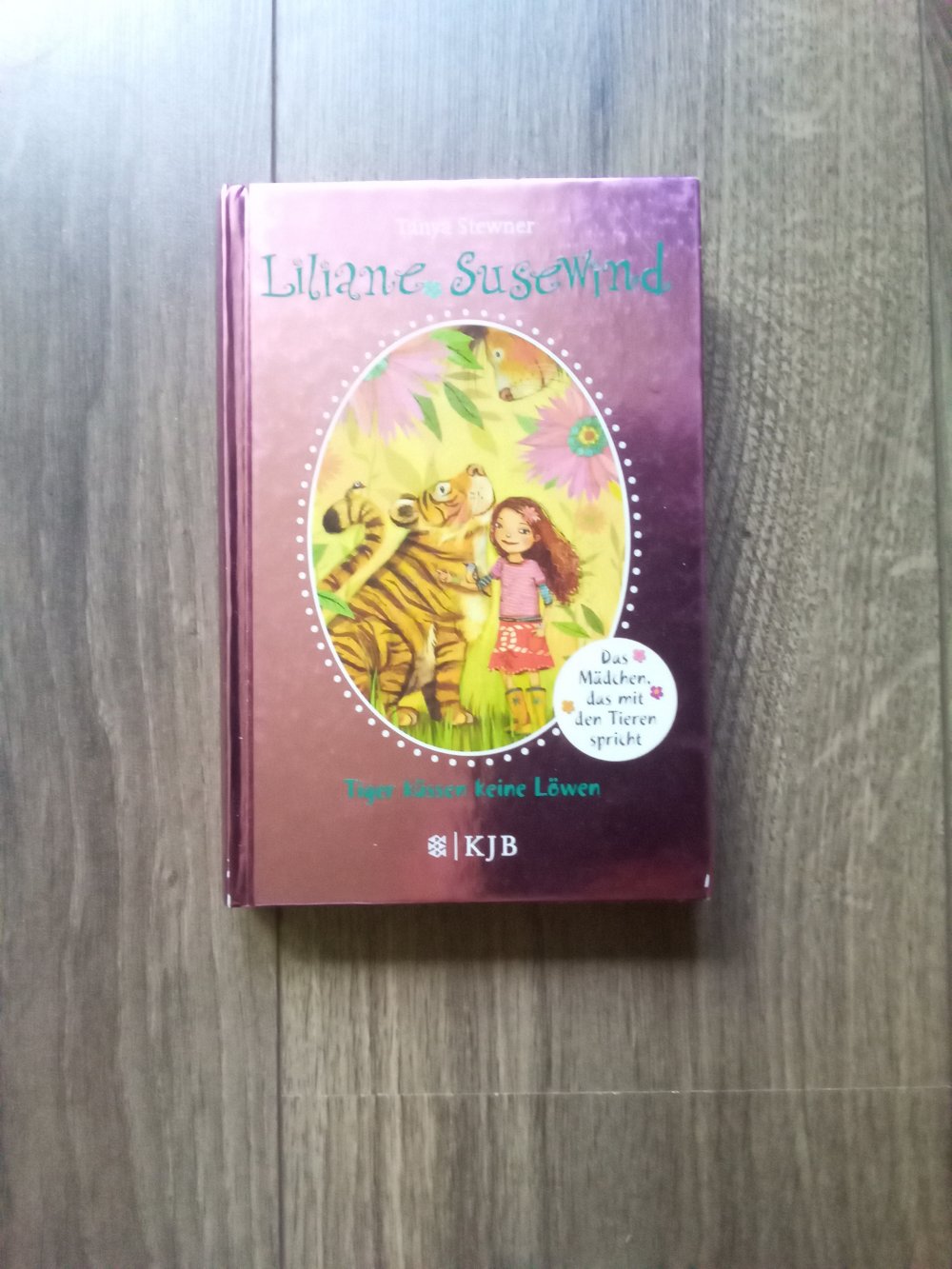 Liliane Susewind Tiger küssen keine Löwen Tanya Stewner Band 2 gebunden Sonderausgabe Kjb