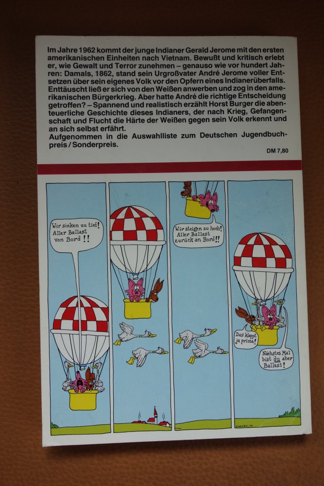 Oma und Ich Achim Bröger die Friedenspfeife ist zerbrochen Horst Burger 